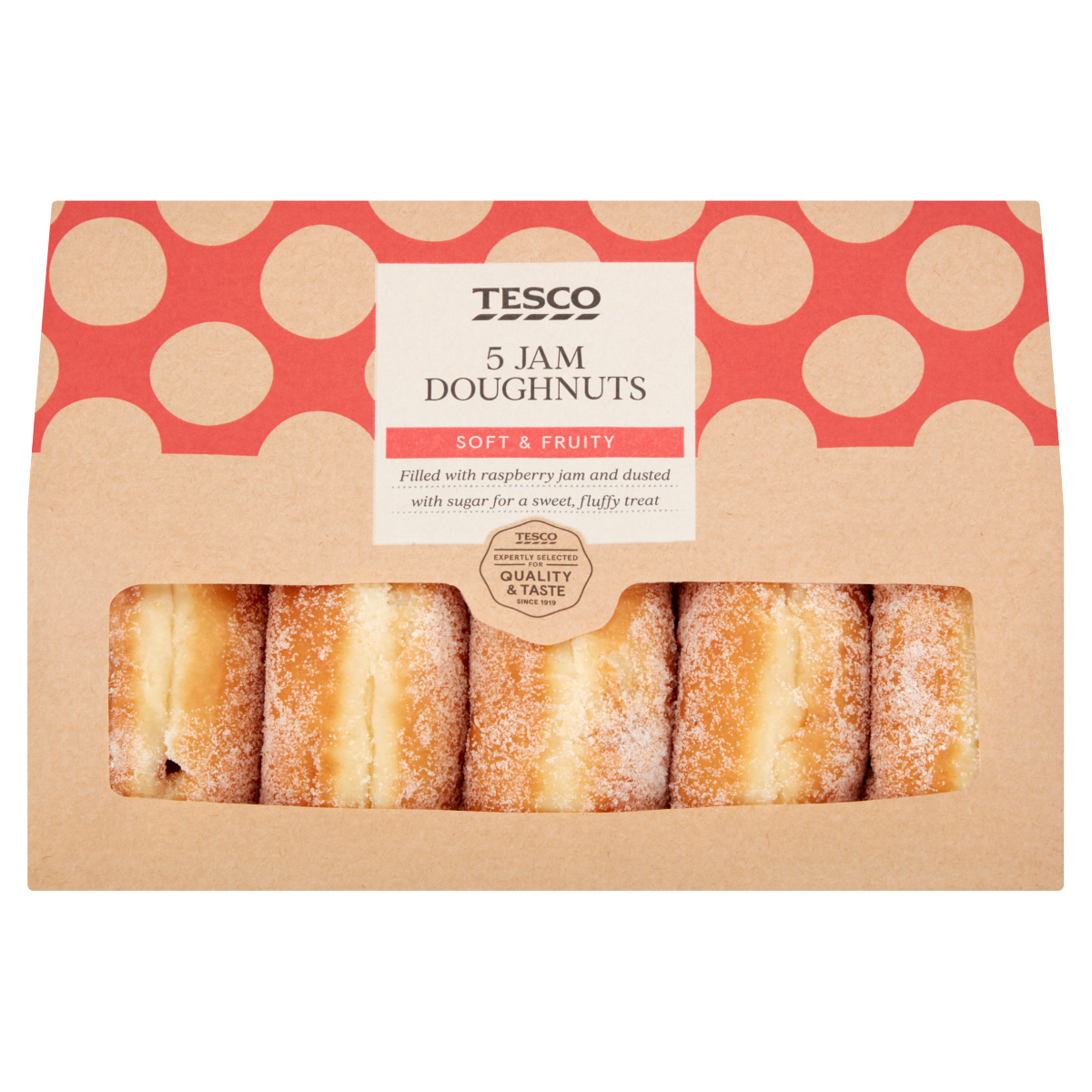 Tesco 5 Jam Doughnuts