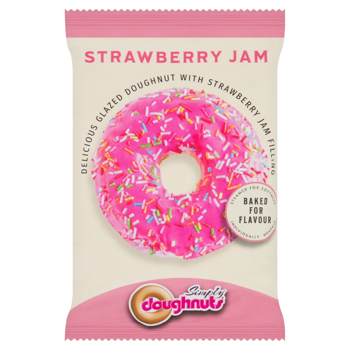 Simply Doughnut Strawberry Jam 60g