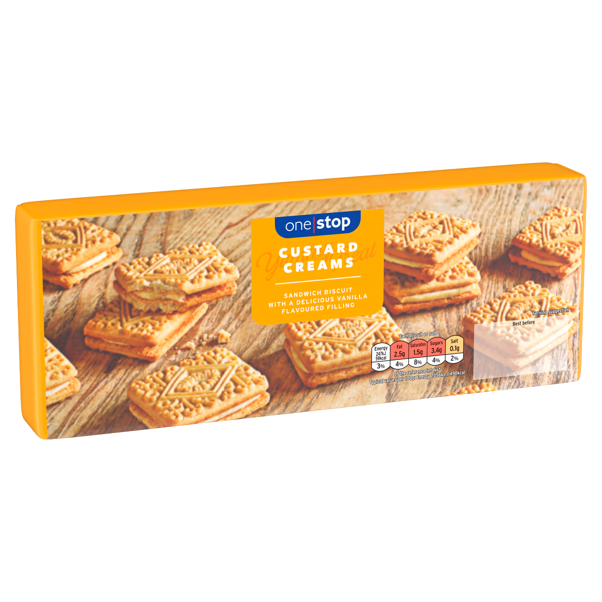 One Stop Custard Creams 400g