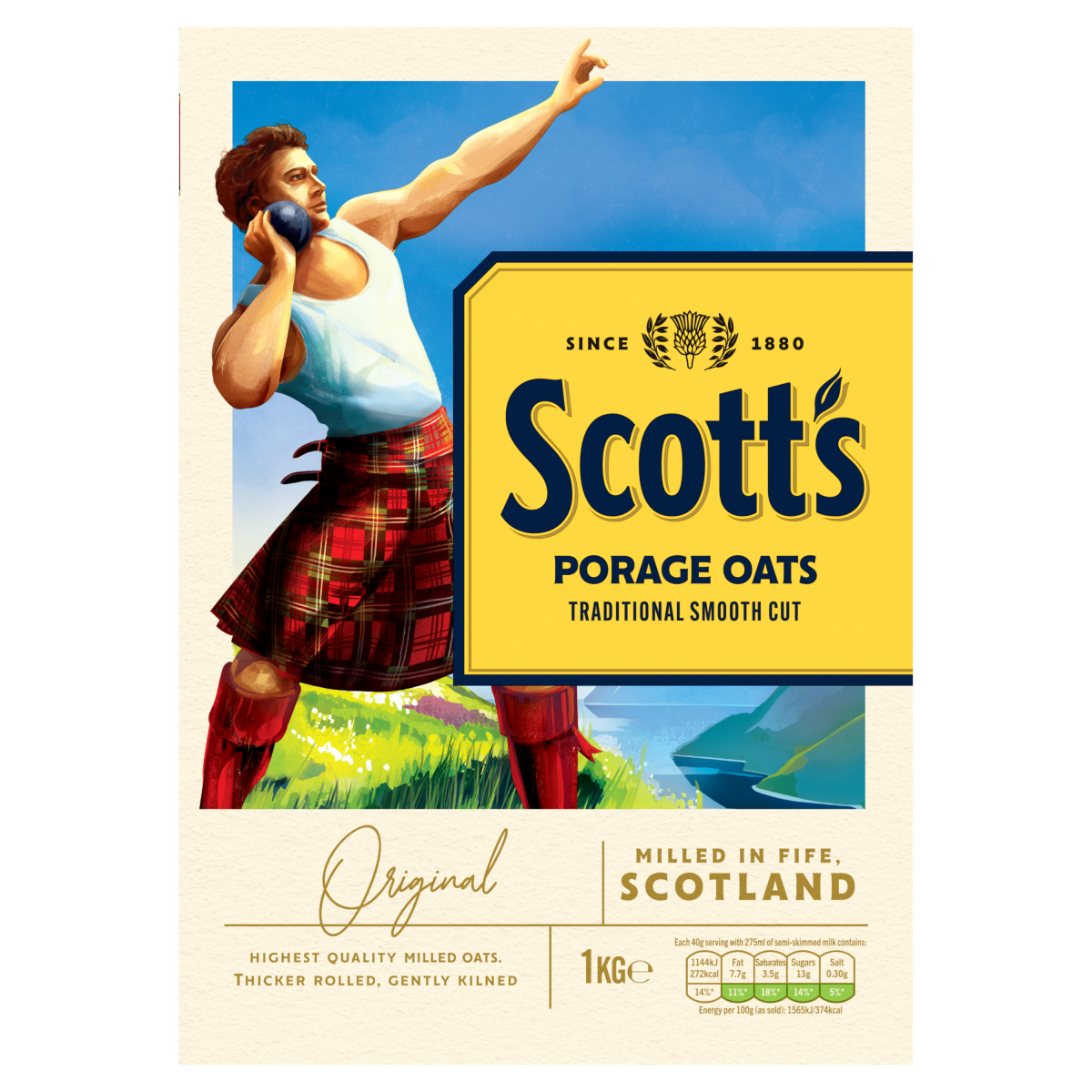 Scott’s Porage Original Porridge Oats1kg
