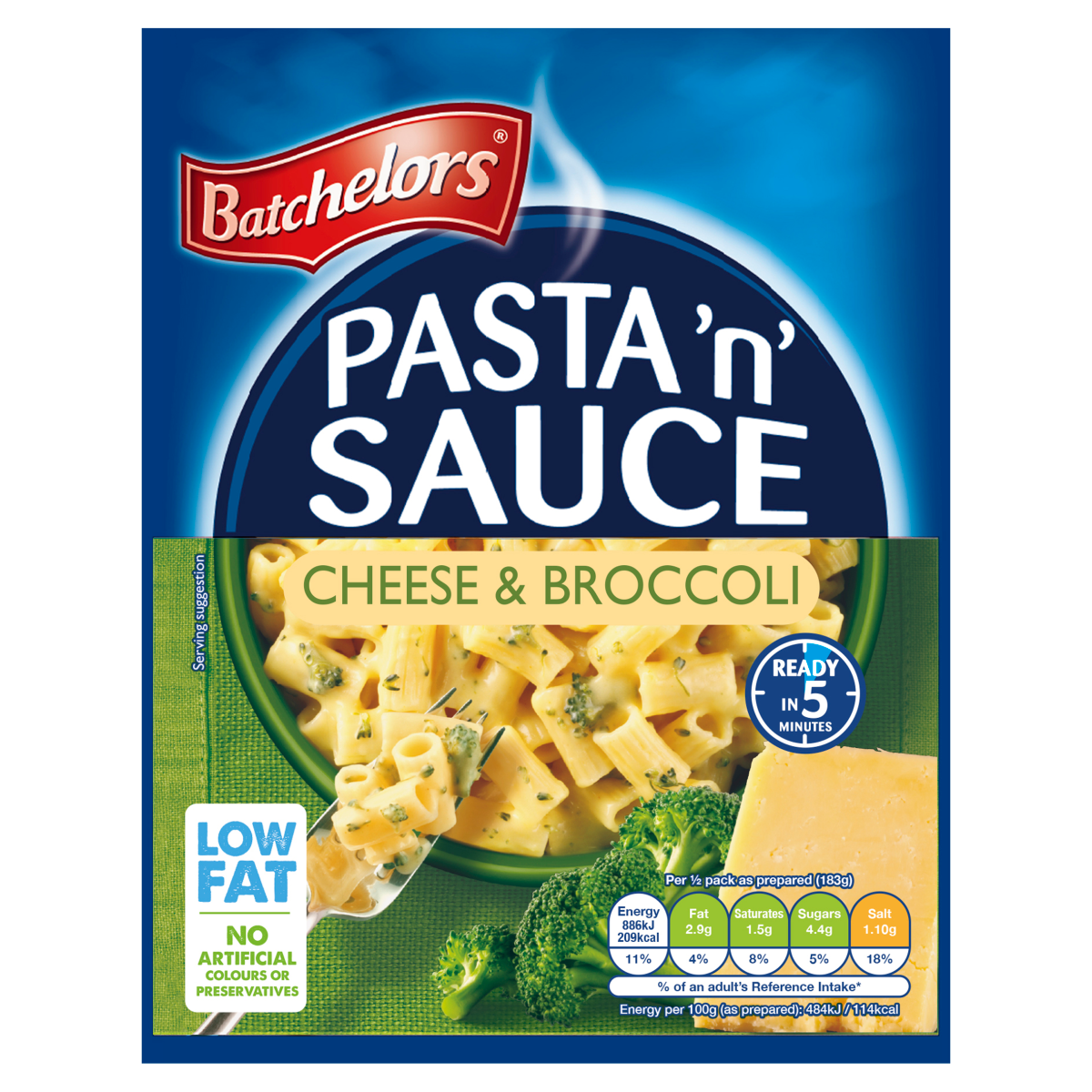 Batchelors Pasta ‘n’ Sauce Cheese & Broccoli 99g