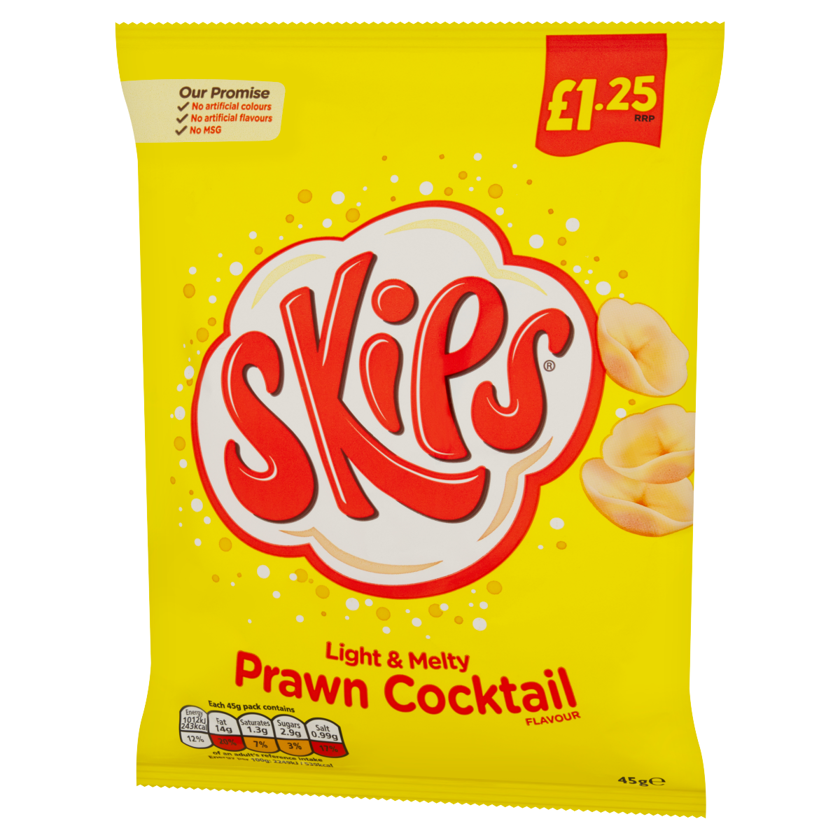 Skips Prawn Cocktail Flavour 45g