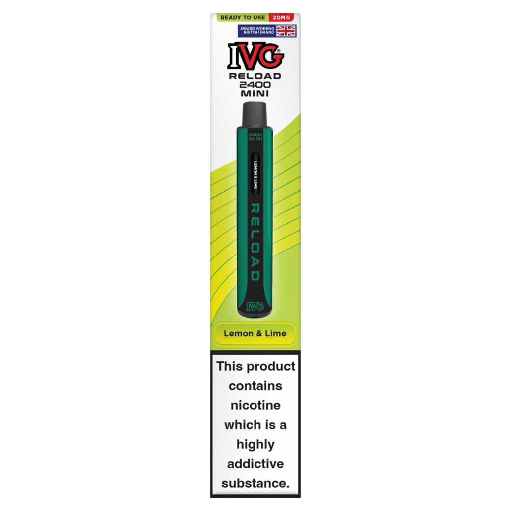 IVG Reload 2400 Mini Lemon & Lime 20mg/ml