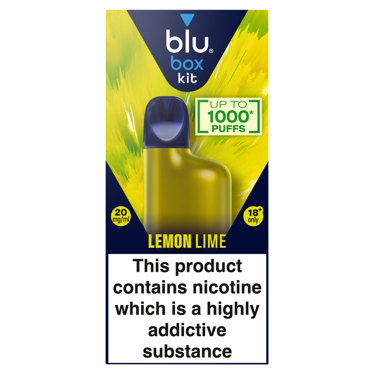 blu box kit Lemon Lime 20mg/ml