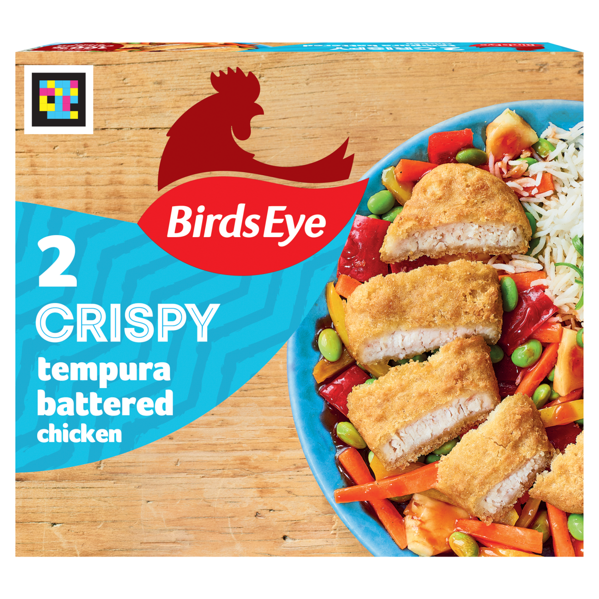 Birds Eye 2 Crispy Tempura Battered Chicken 170g