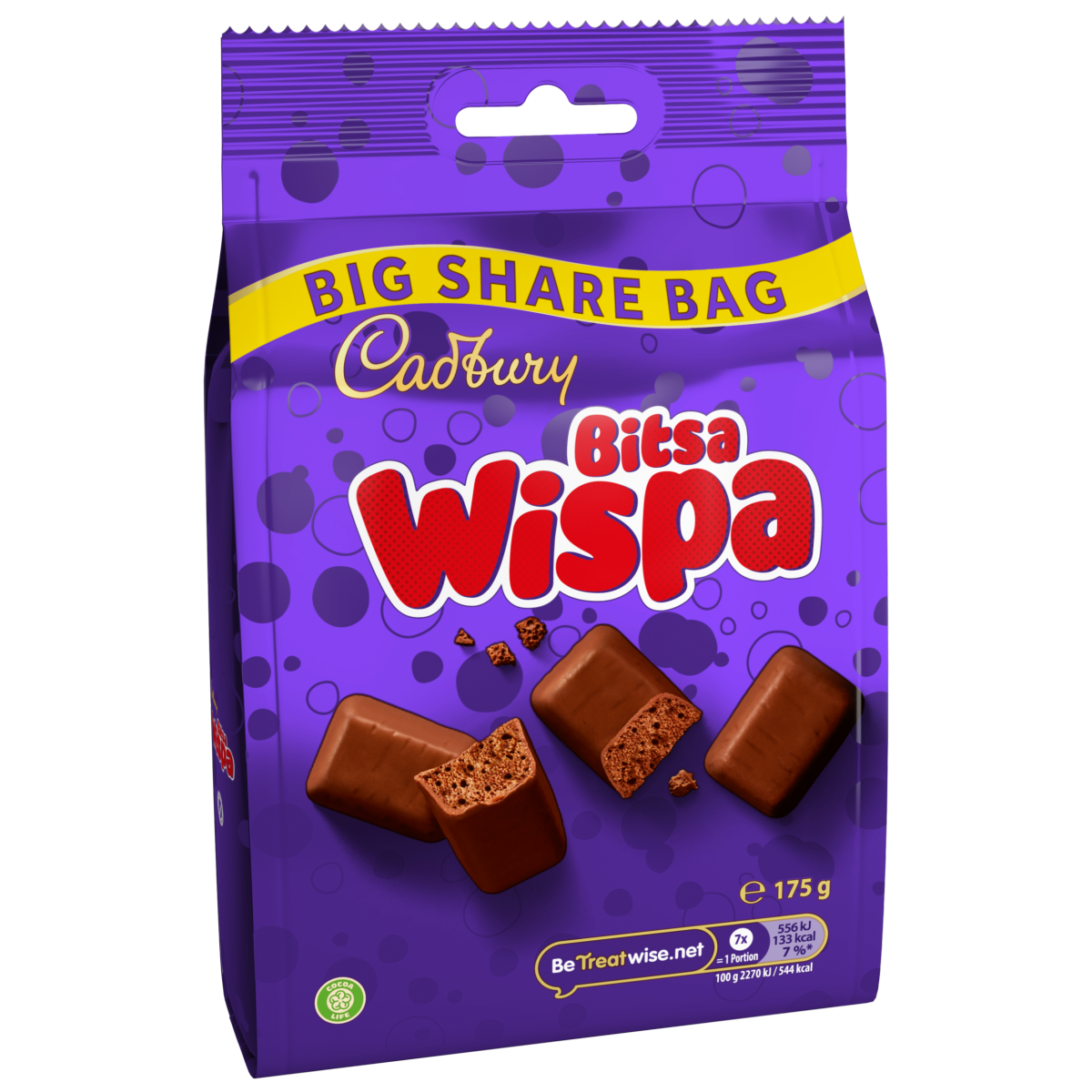 Cadbury Wispa Milk Chocolate 175g