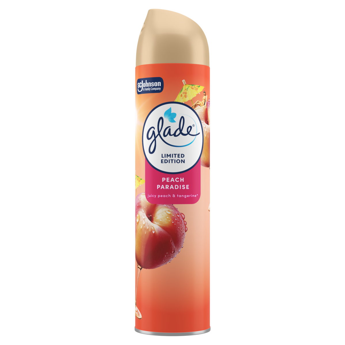 Glade Aerosol Air Freshener Peach Paradise 300ml