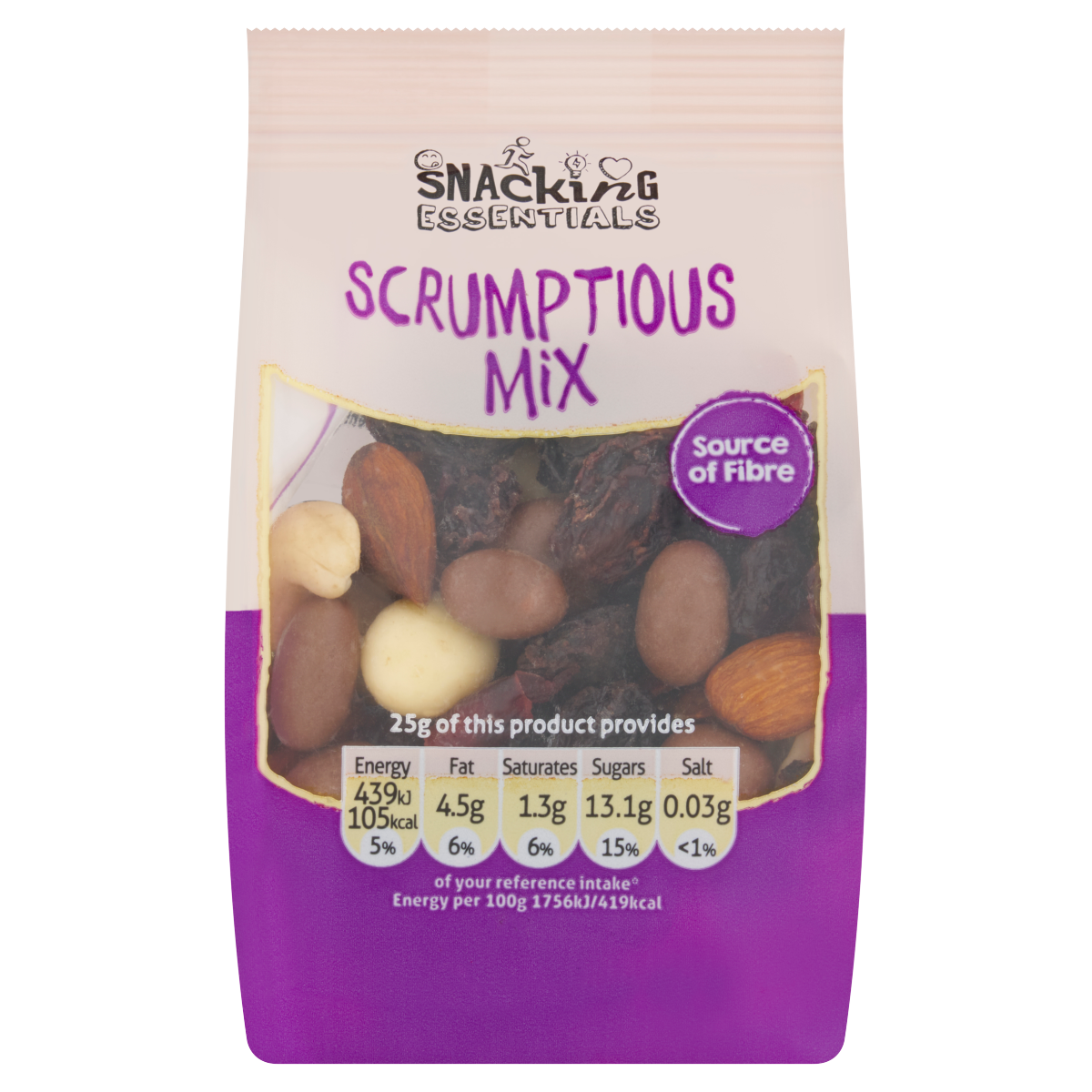 Snacking Essentials Scrumptious Mix 100g