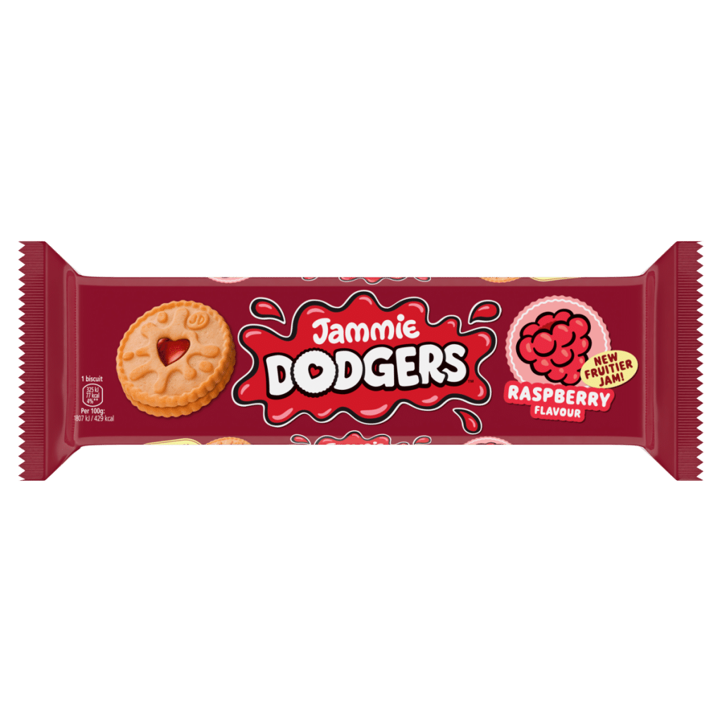 Jammie Dodgers Raspberry Flavour 140g