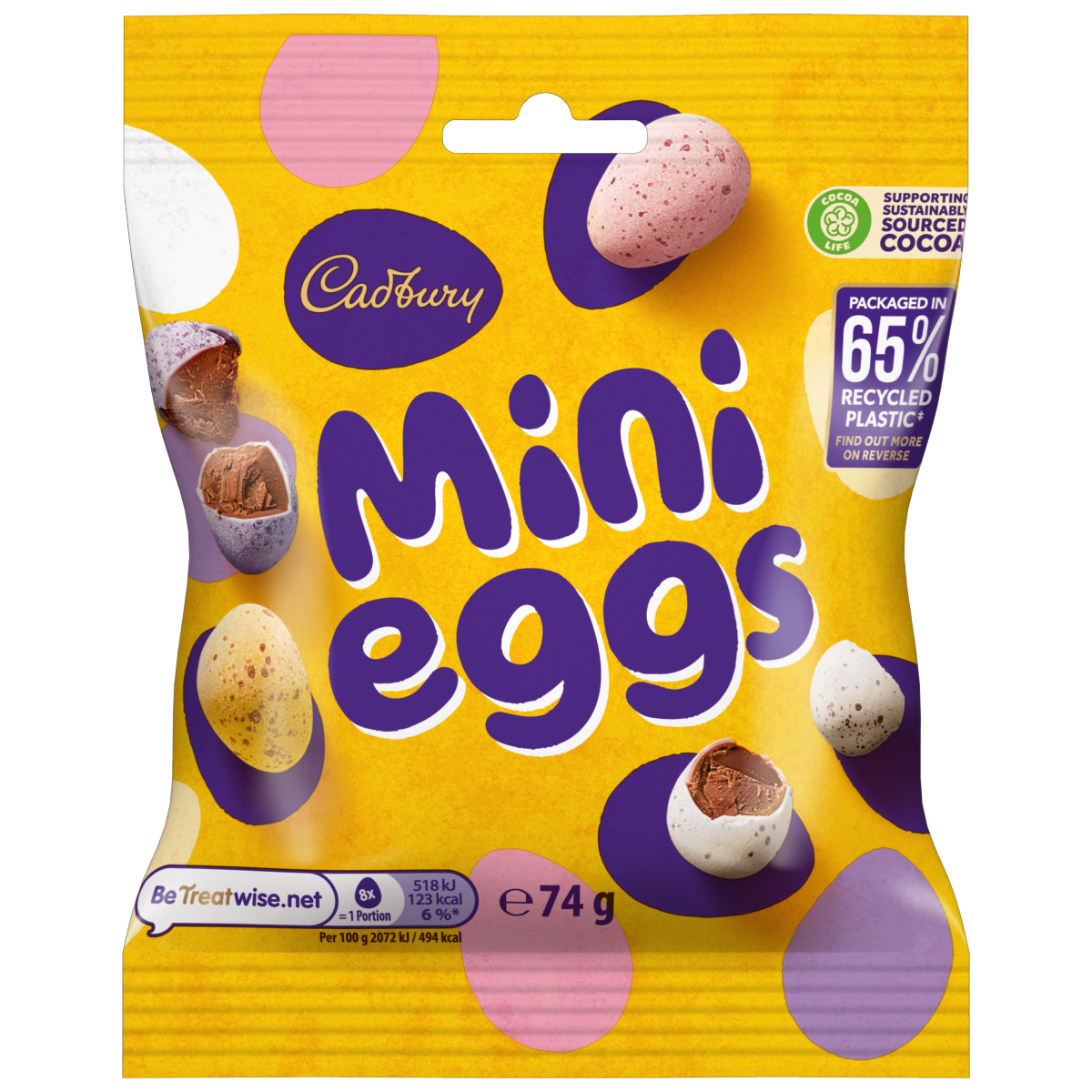 Cadbury Mini Eggs Chocolate Bag 74 g
