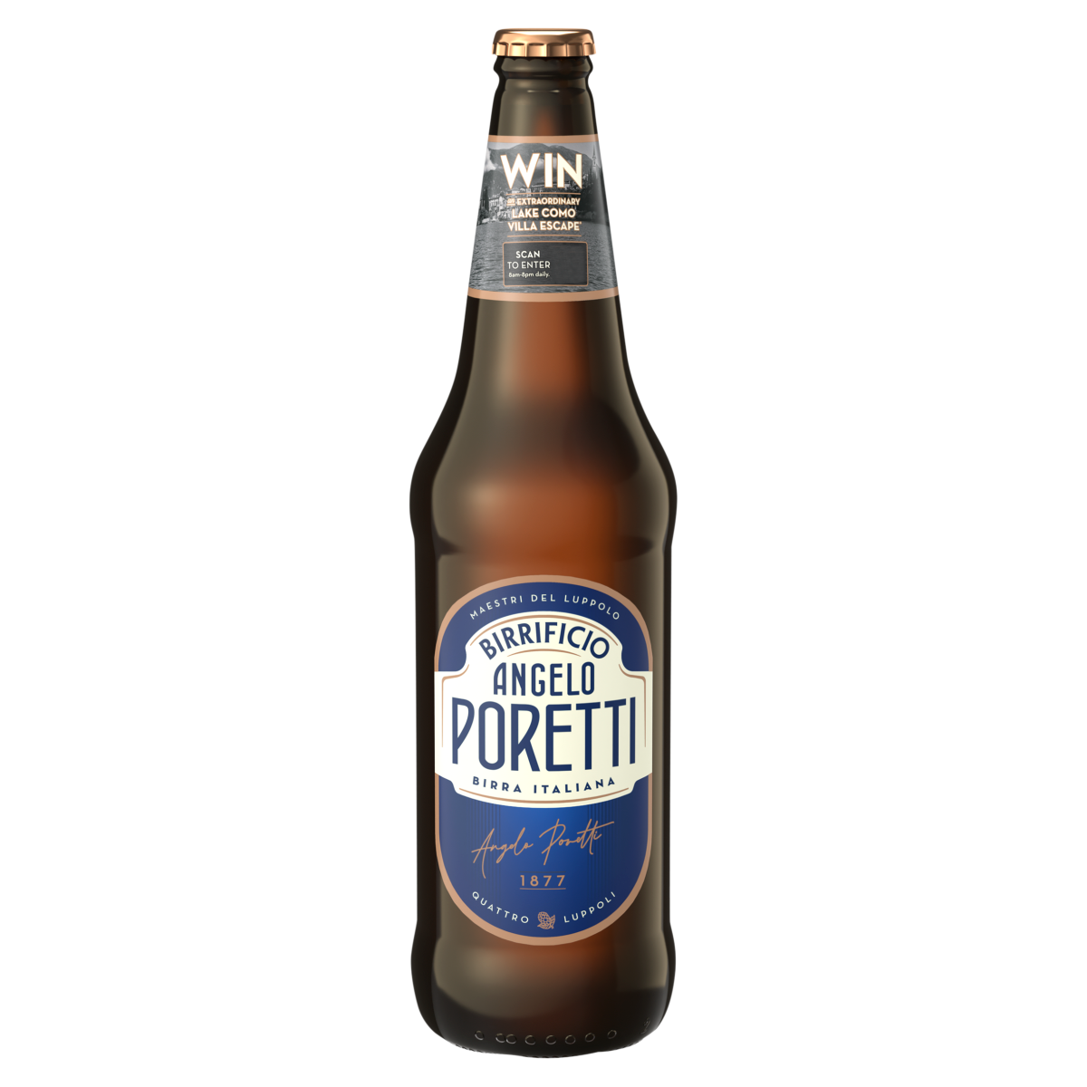 BIRRIFICIO ANGELO PORETTI Premium Beer 660ml