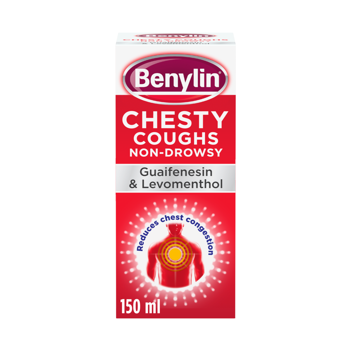 Benylin Chesty Coughs Non-Drowsy Syrup 150ml