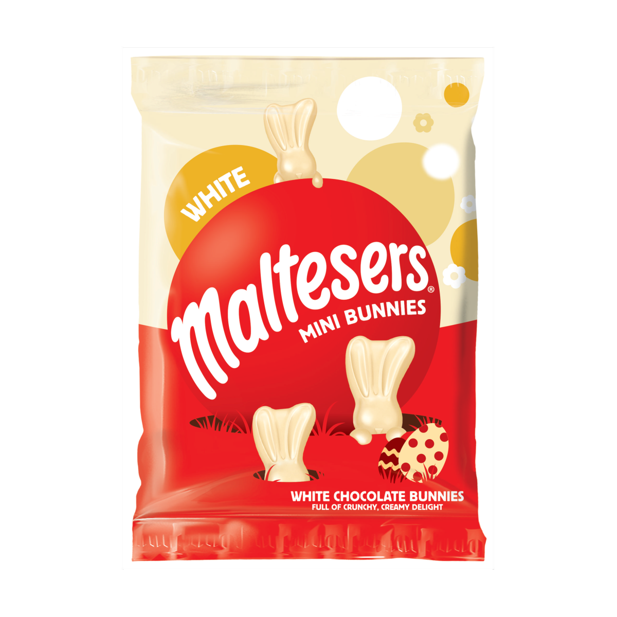 Maltesers White Chocolate Mini Bunnies Bag 58g
