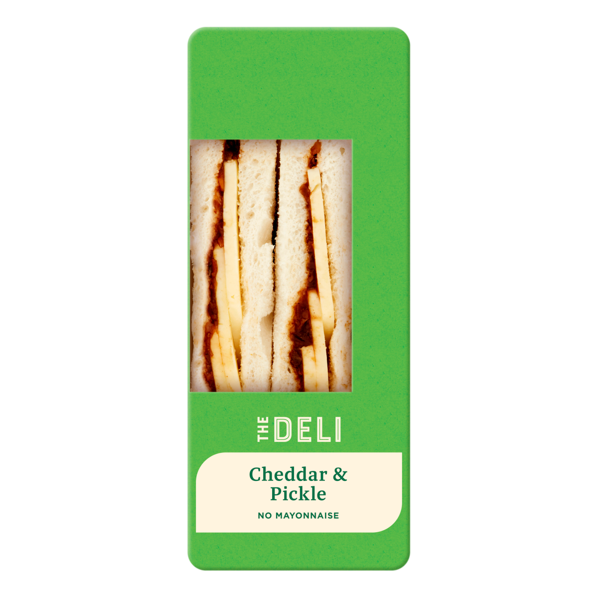 Cheddar & Pickle Sandwich