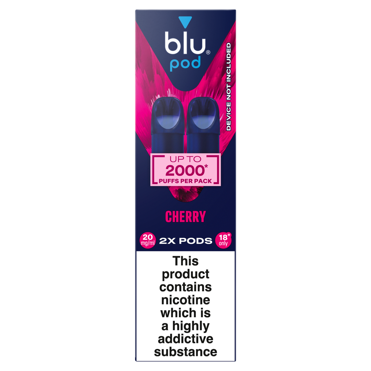 blu pod Cherry 20mg/ml 2 x 2ml