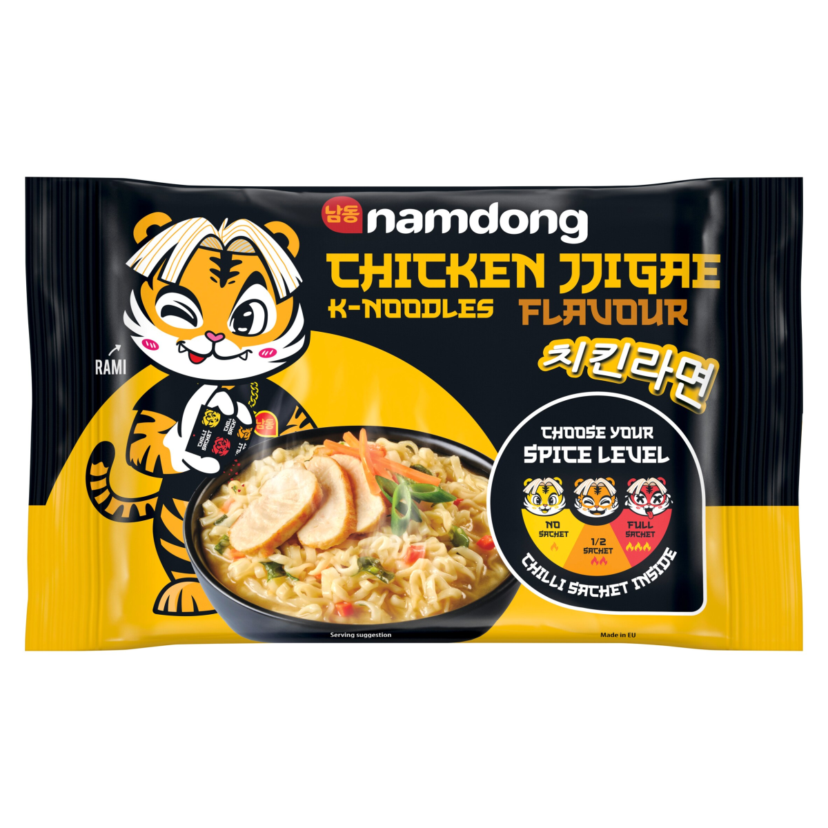 Namdong Chicken Jjigae Noodle Block 120 g