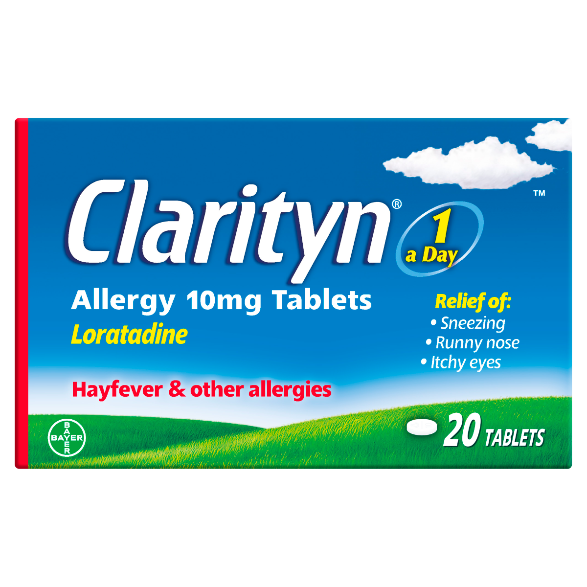 Clarityn Allergy 10mg Tablets 20 Tablets