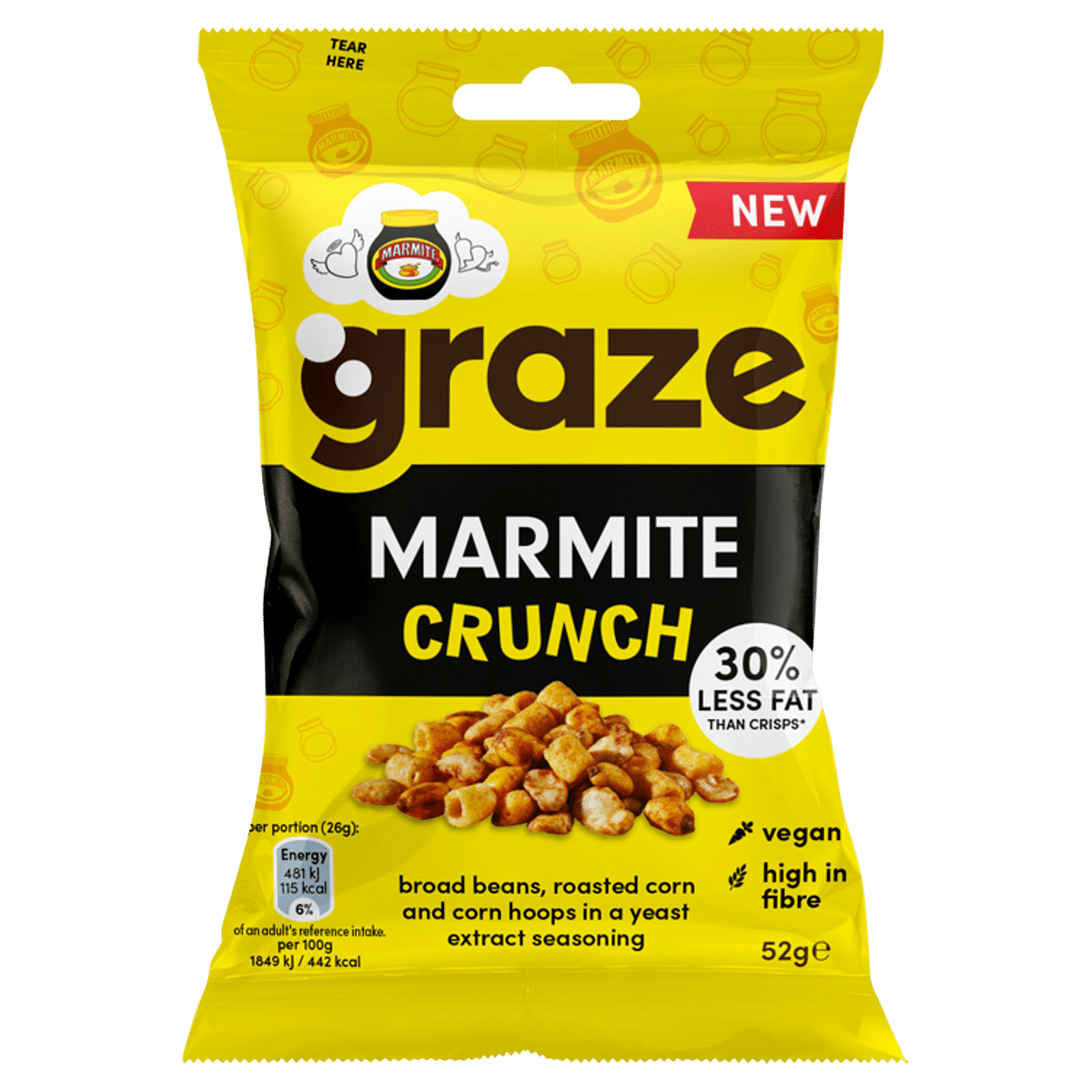 Graze Marmite Crunch 52g