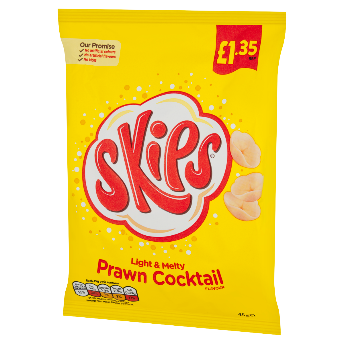 Skips Prawn Cocktail Flavour 45g