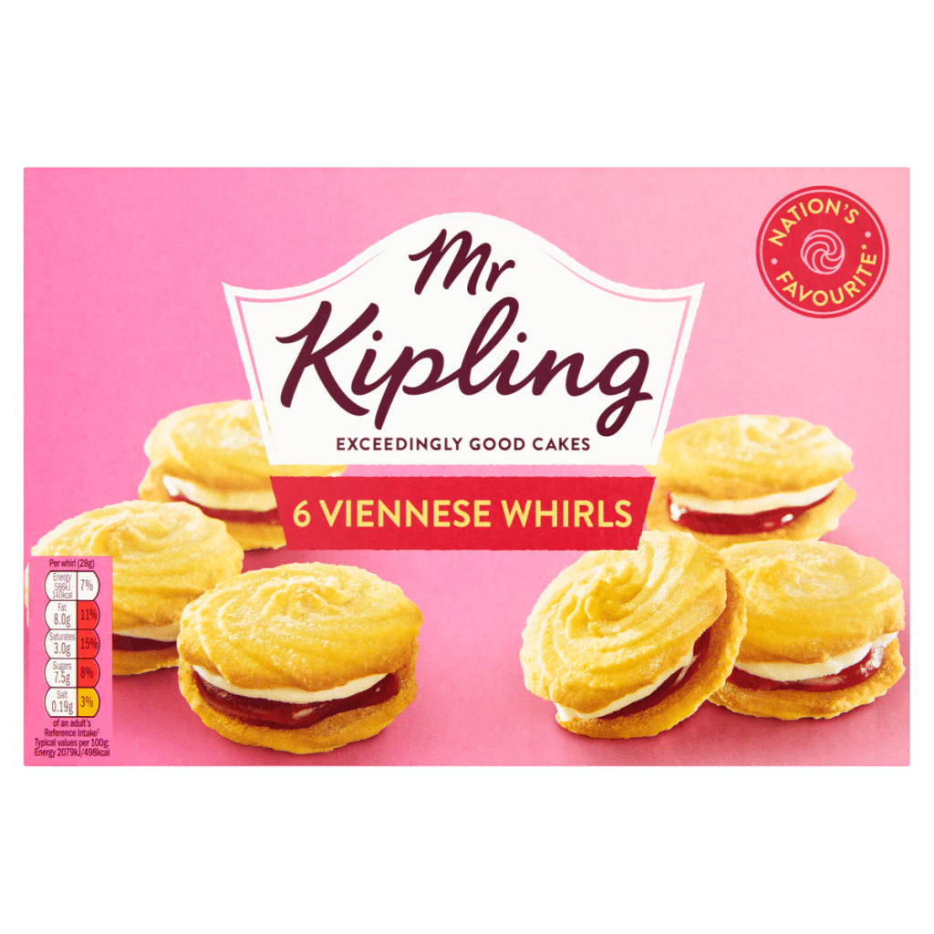 Mr Kipling 6 Viennese Whirls