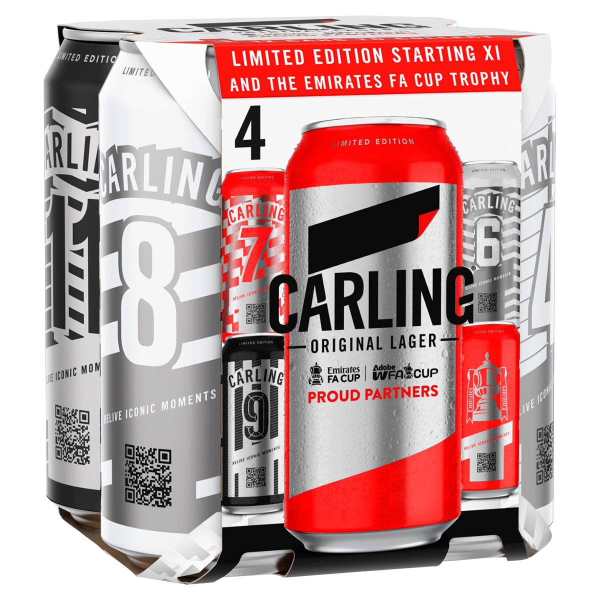 Carling Limited Edition Original Lager 4 x 440ml