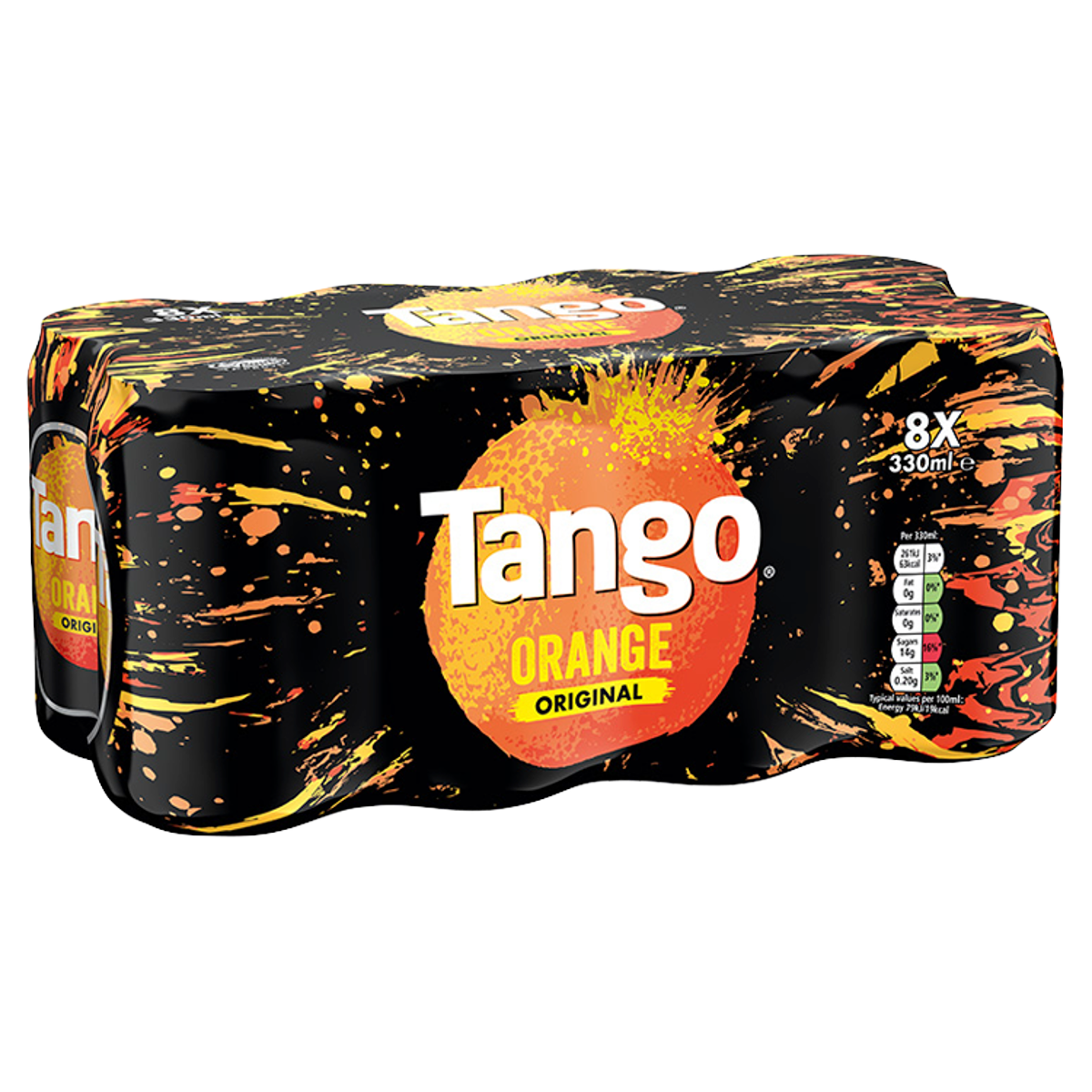 Tango Orange Original Can 8 x 330ml