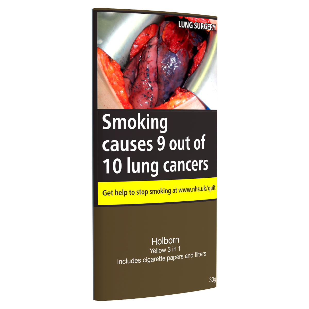 Holborn Yellow 3-in-1 Pouch 30g