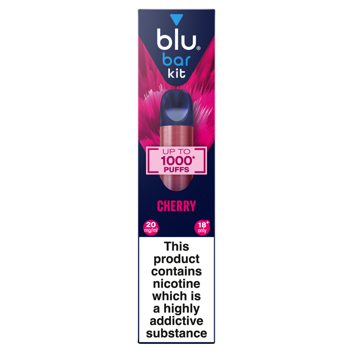 blu bar kit Cherry 20mg/ml