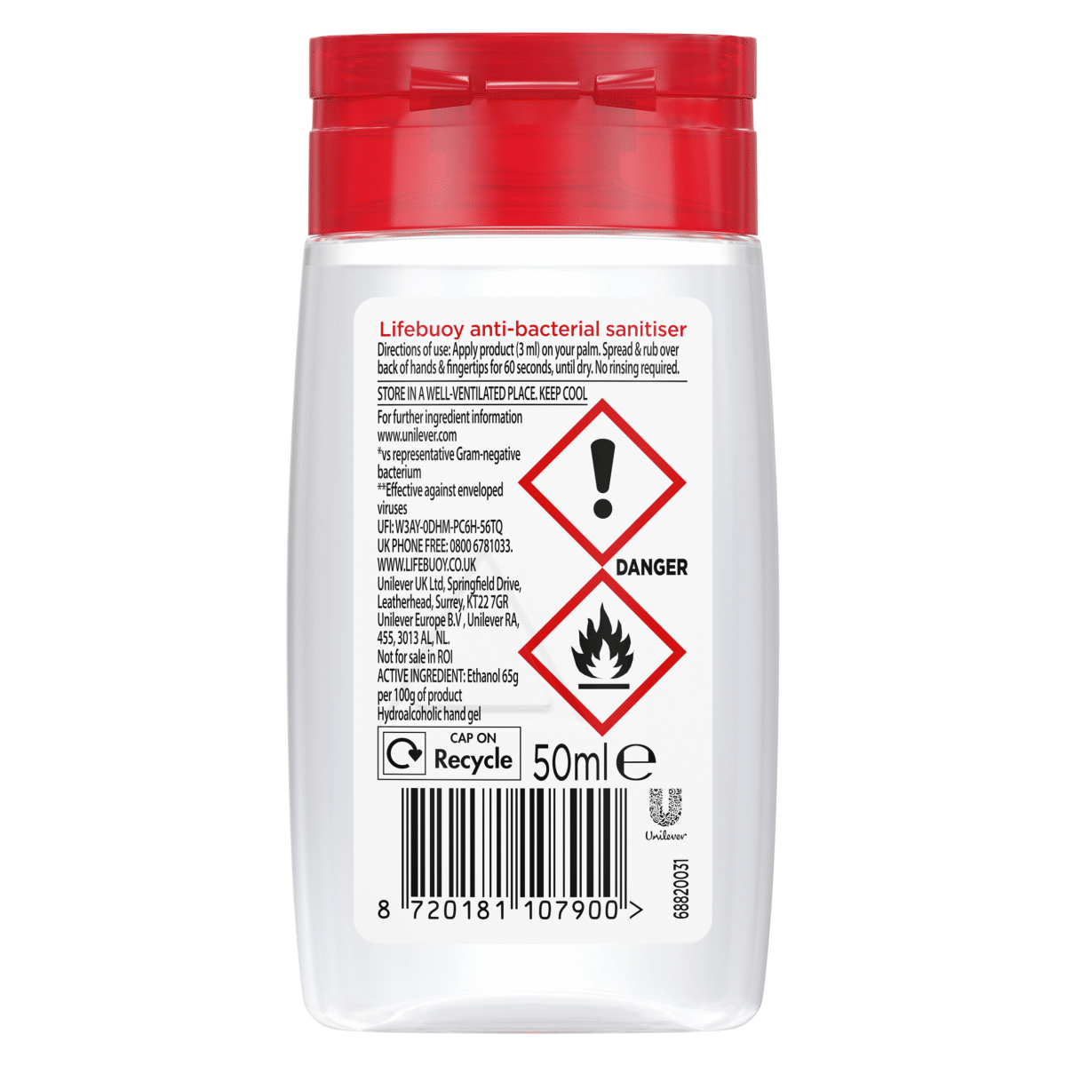 Lifebuoy Vitamins Hand Sanitiser 50 ml