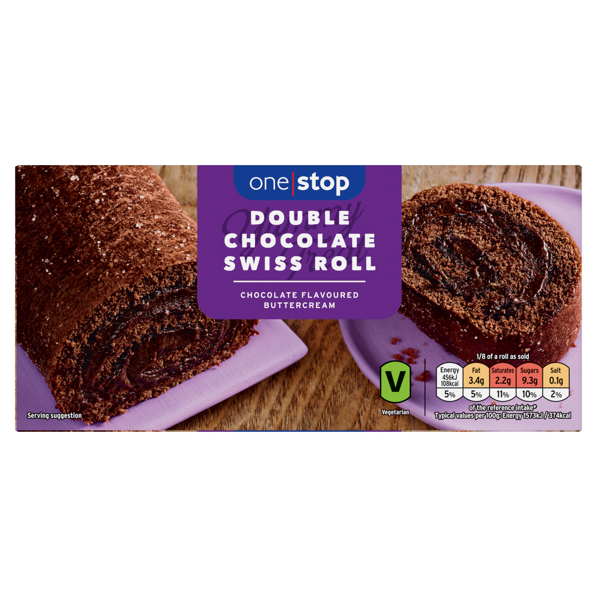One Stop Double Chocolate Swiss Roll