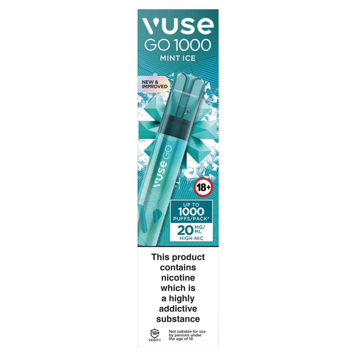 Vuse Go 1000 Mint Ice 20mg/ml