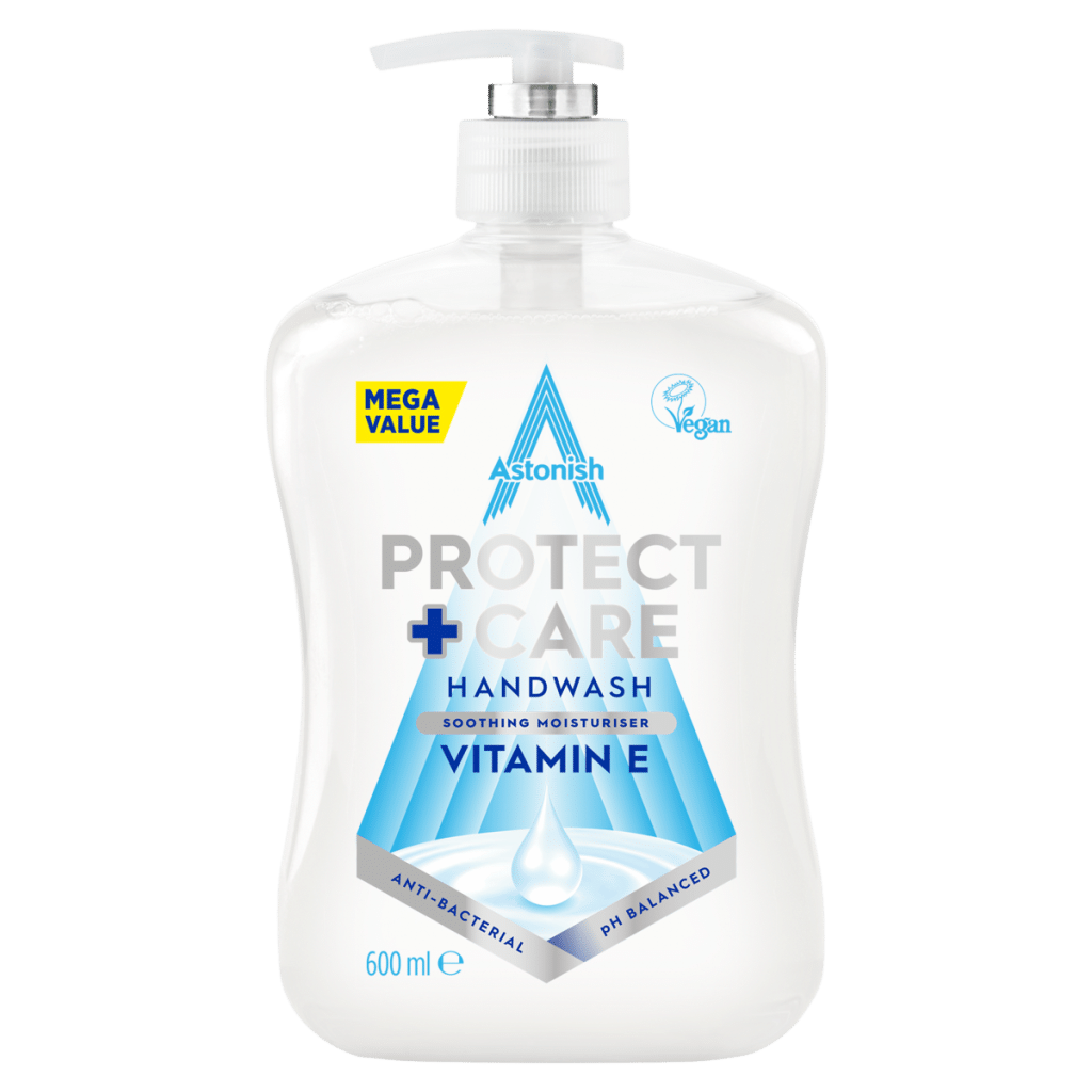 Astonish Protect + Care Anti-Bacterial Handwash Vitamin E 600ml