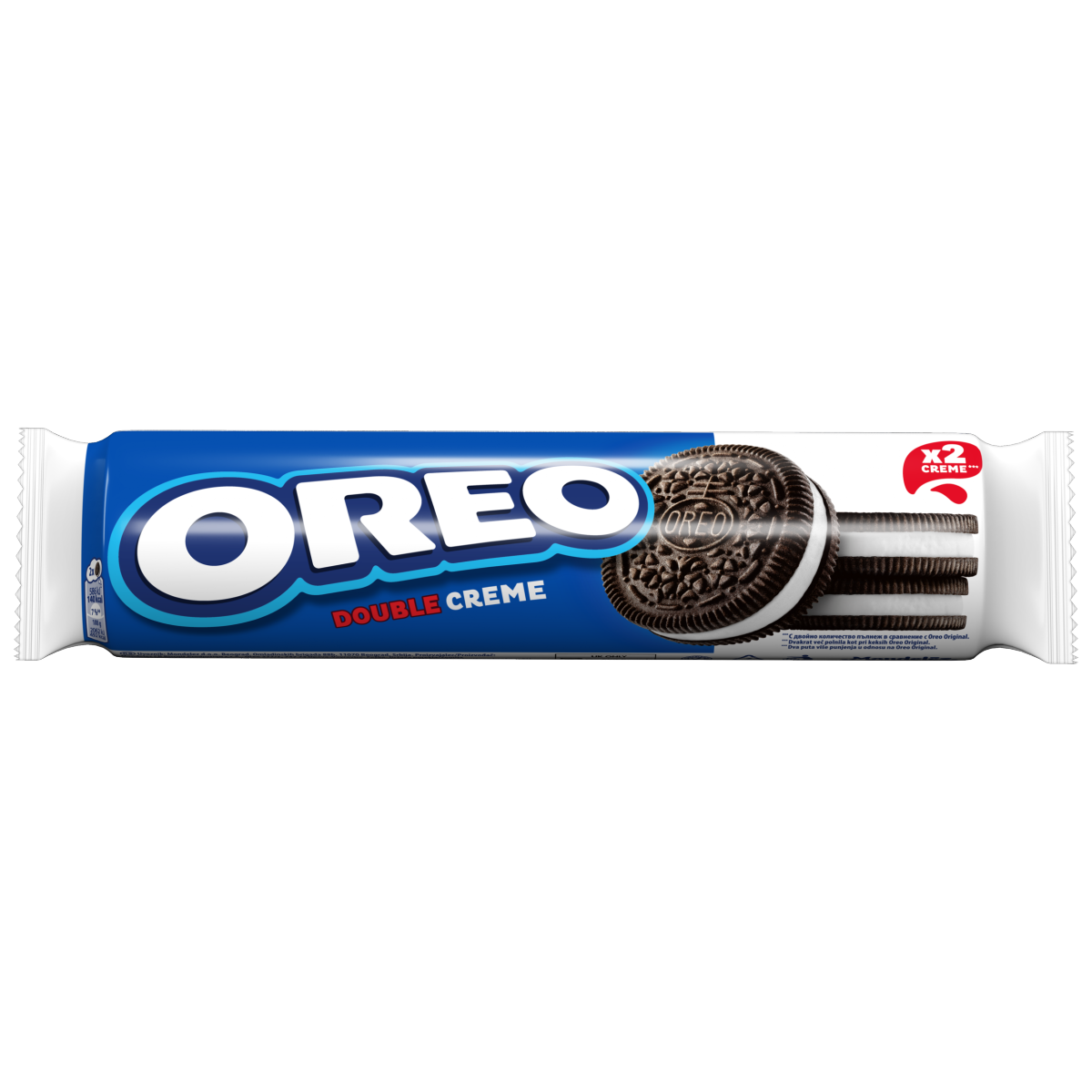 OREO Double Creme Vanilla Sandwich Cookies Pack 157g