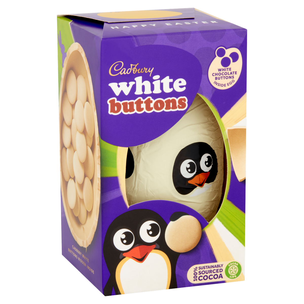 Cadbury White Chocolate Egg 98g