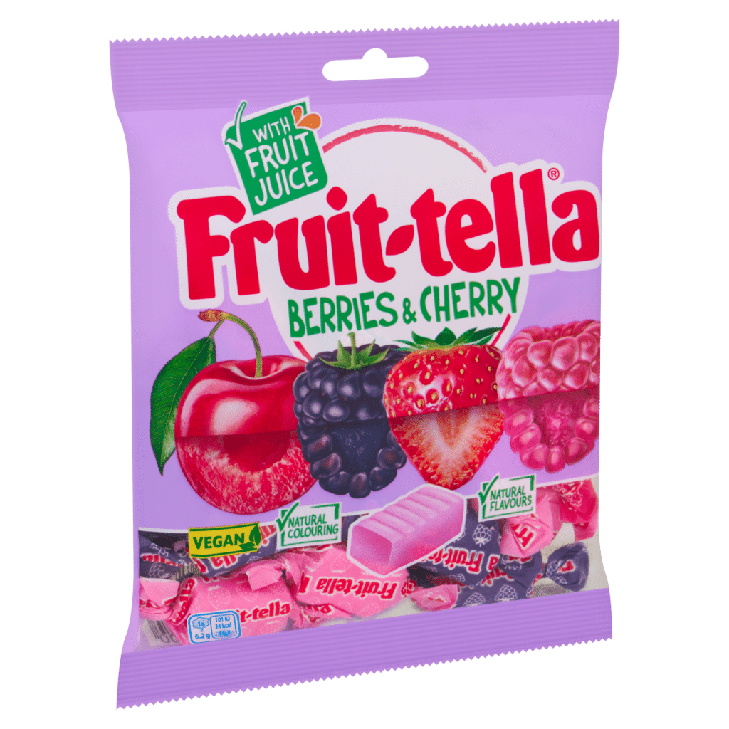 Fruit-tella Berries & Cherry 135g