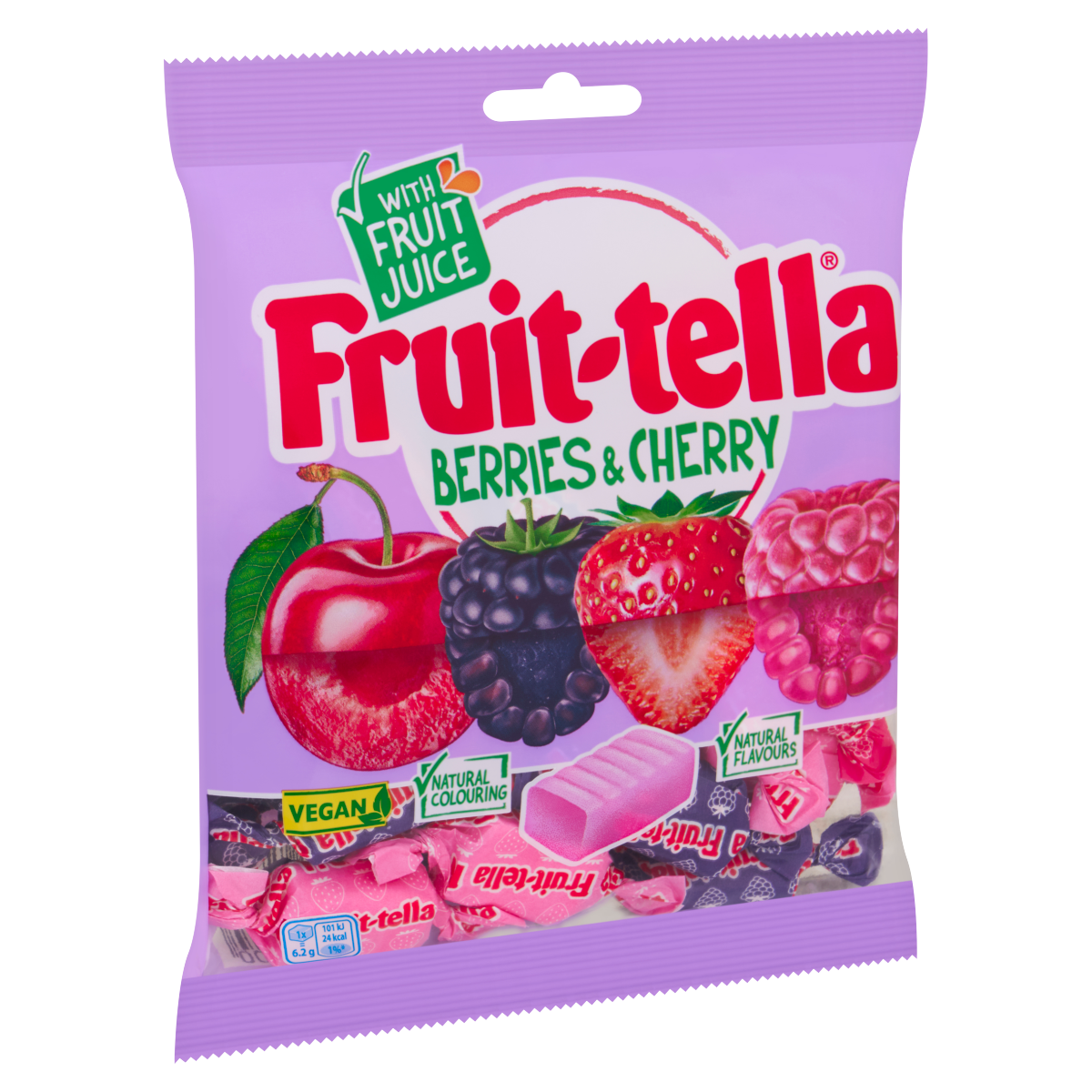 Fruit-tella Berries & Cherry 135g