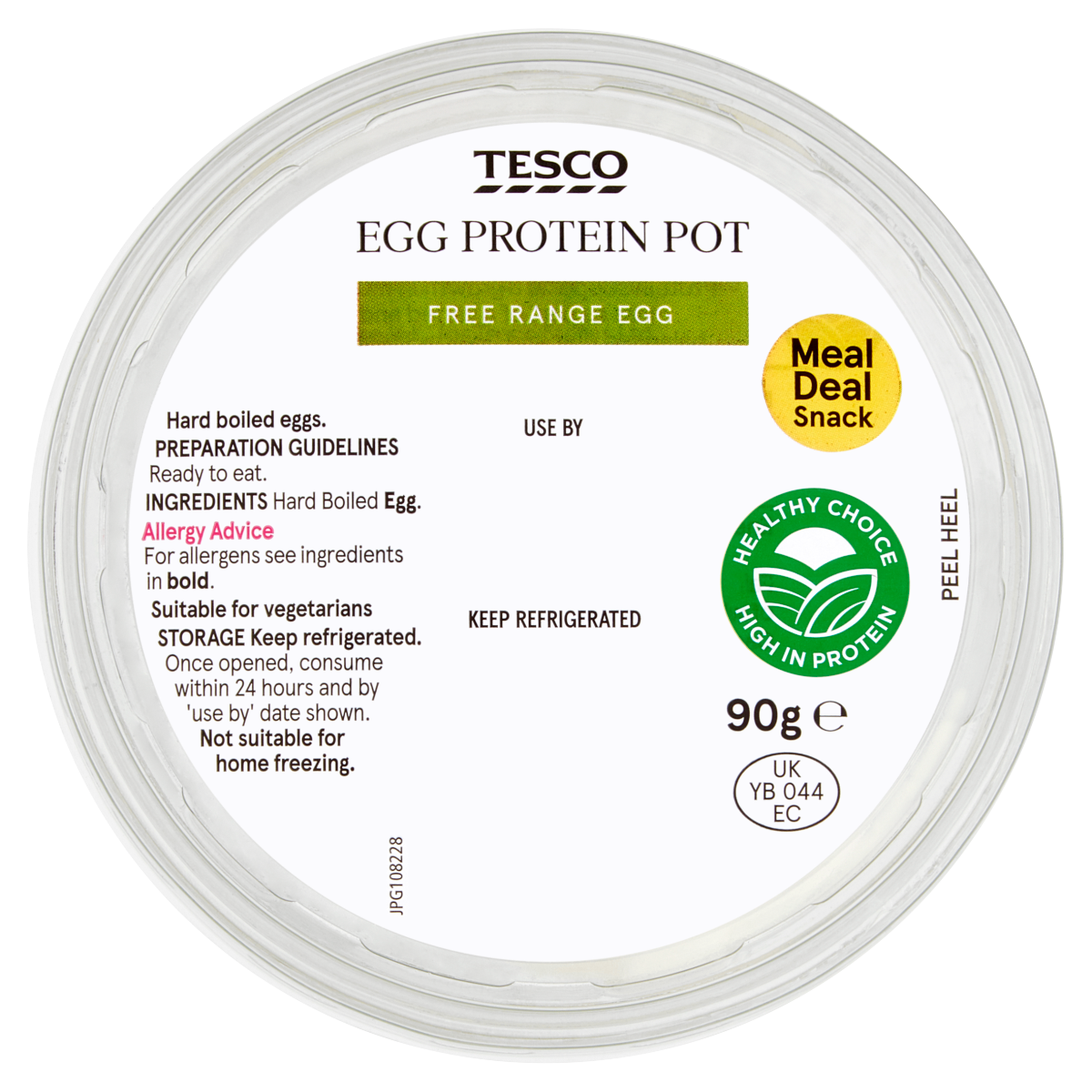 Tesco Egg Protein Pot Meal Deal Snack 90g