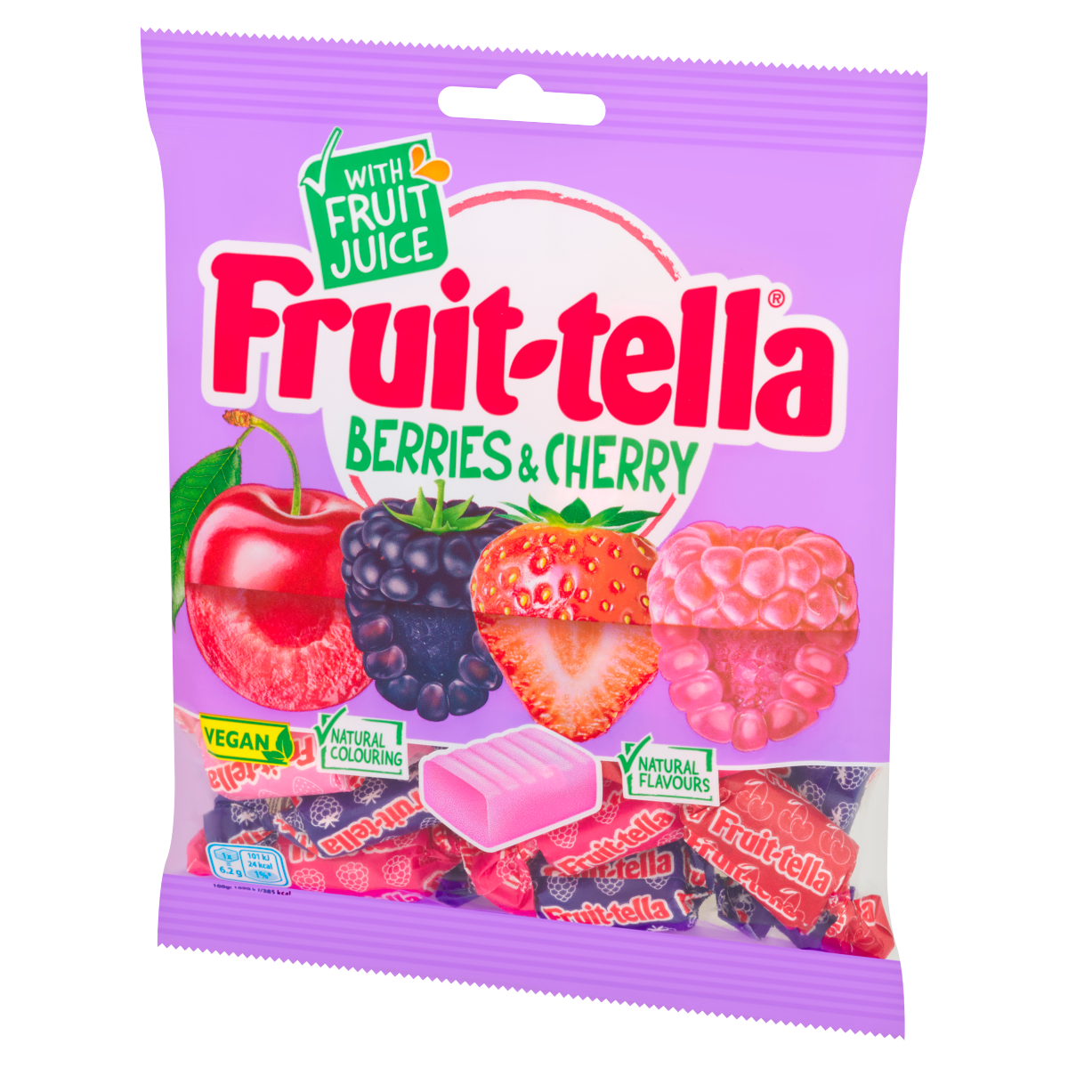 Fruit-tella Berries & Cherry 135g