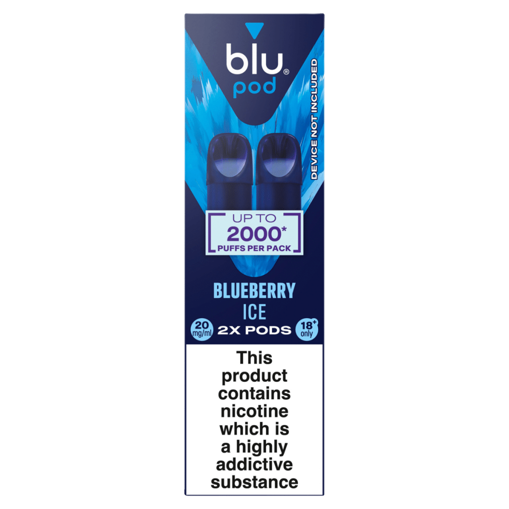 blu pod Blueberry Ice 20mg/ml 2 x 2ml