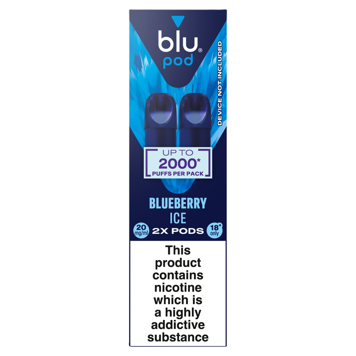 blu pod Blueberry Ice 20mg/ml 2 x 2ml