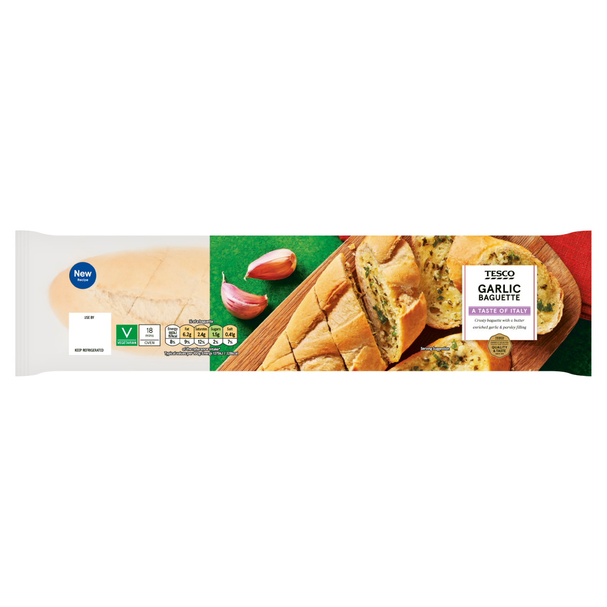 Tesco Garlic Baguette 205g