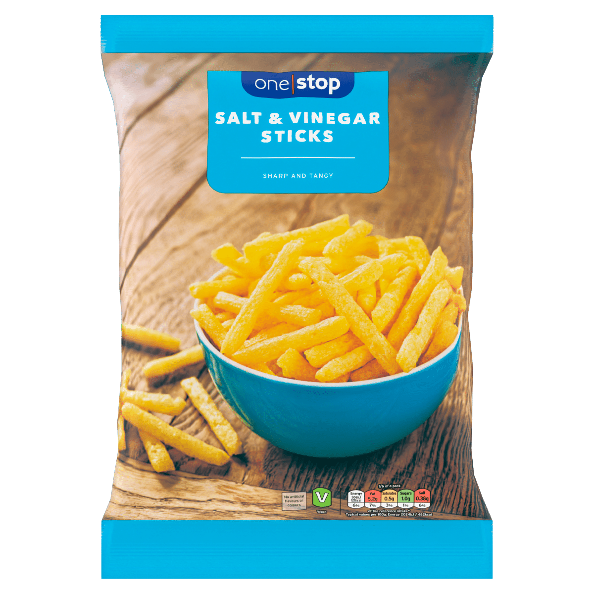 One Stop Salt & Vinegar Sticks 150g - One Stop
