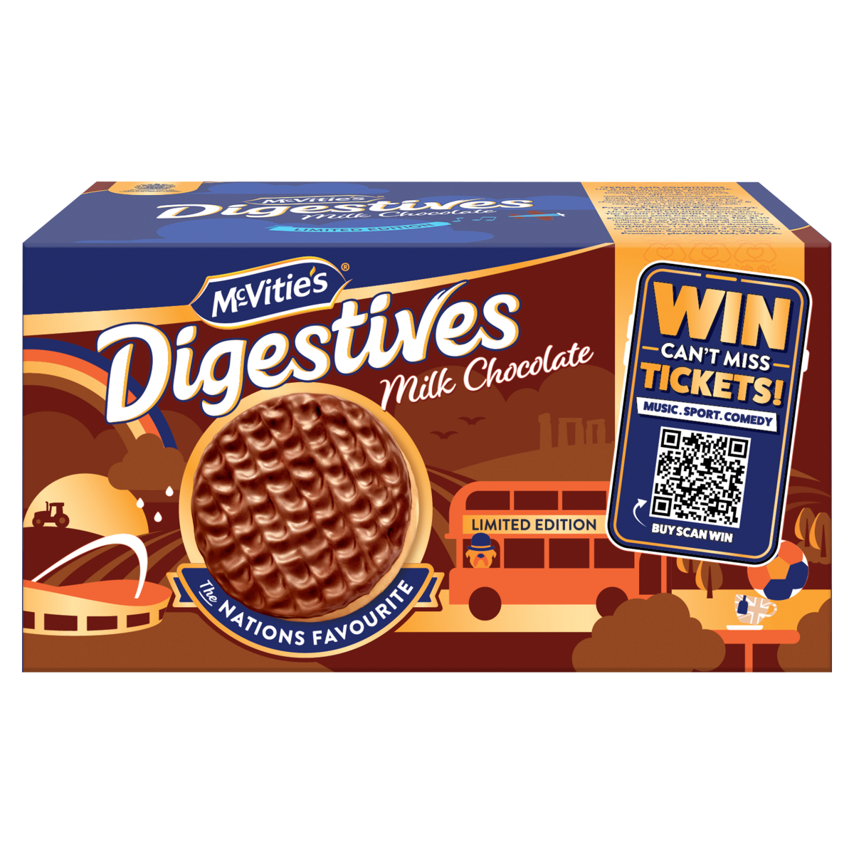 McVitie’s Limited Edition Digestive Milk Chocolate 200g