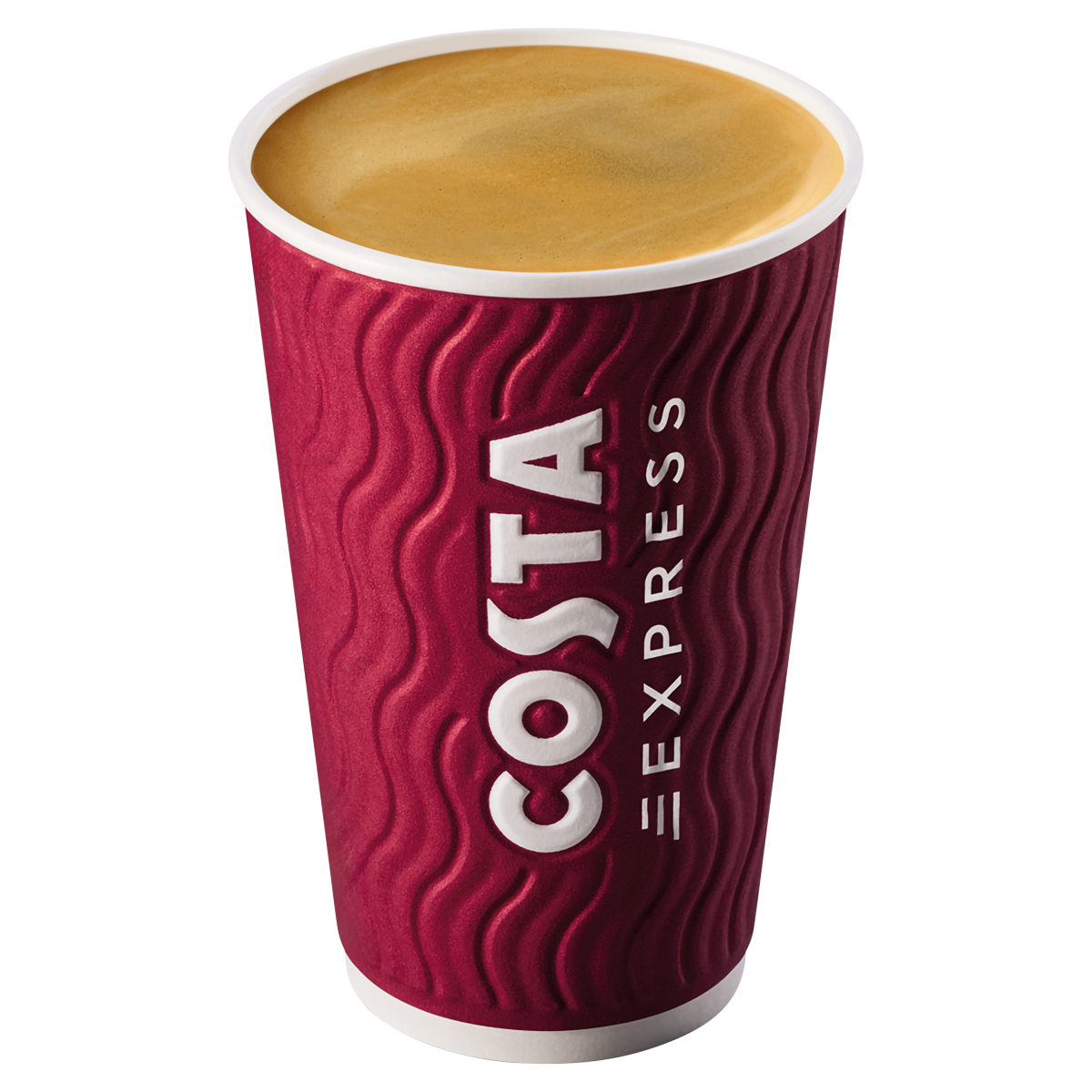 Costa Coffee Regular White Americano + Syrup 340ml