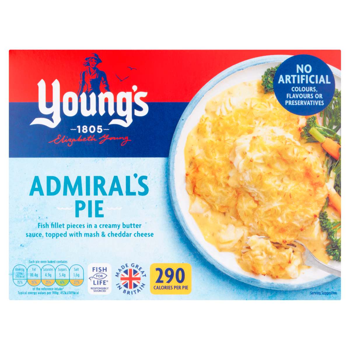 Young’s Admiral’s Pie 300g