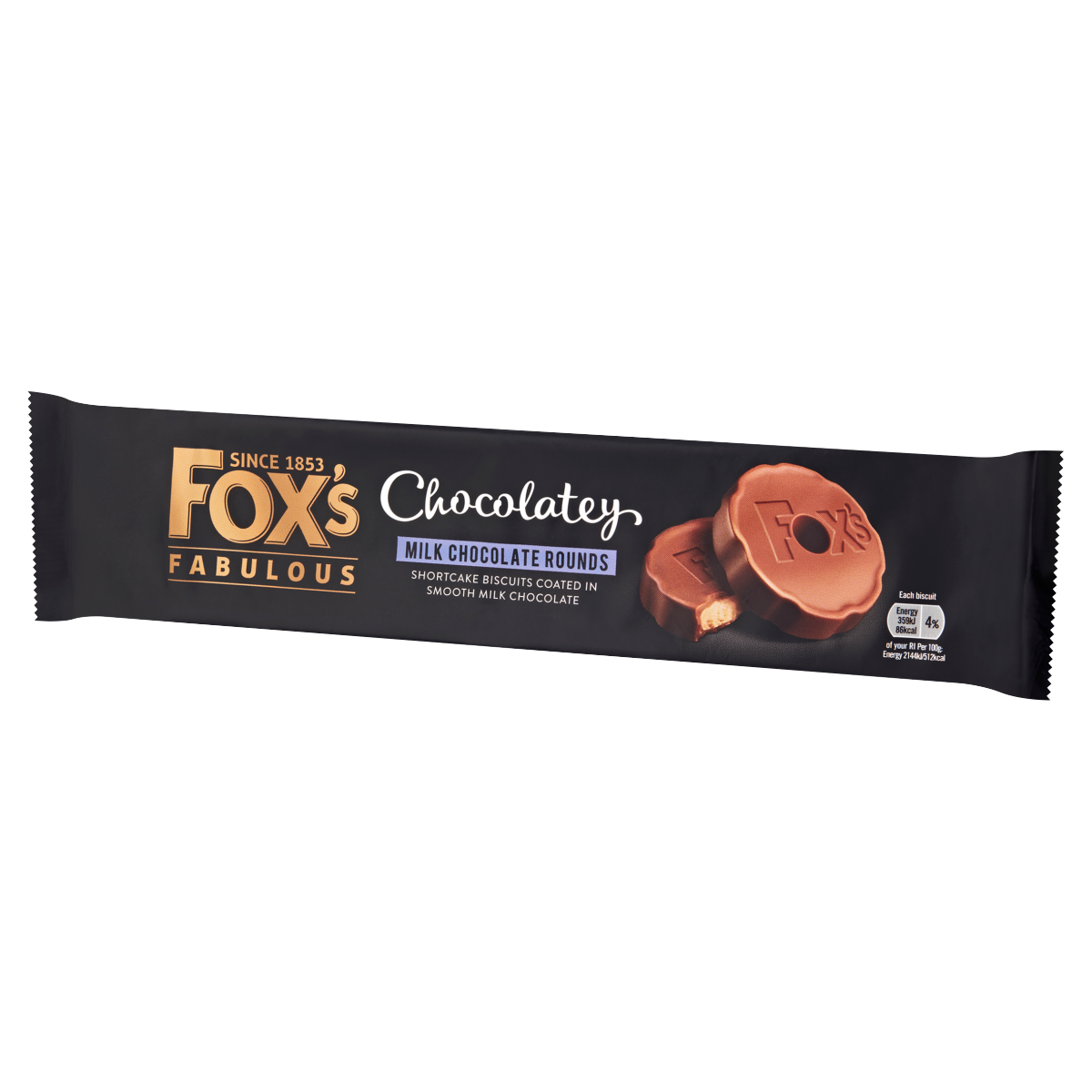 Fox’s Fabulous Chocolatey Milk Chocolate Rounds 130g