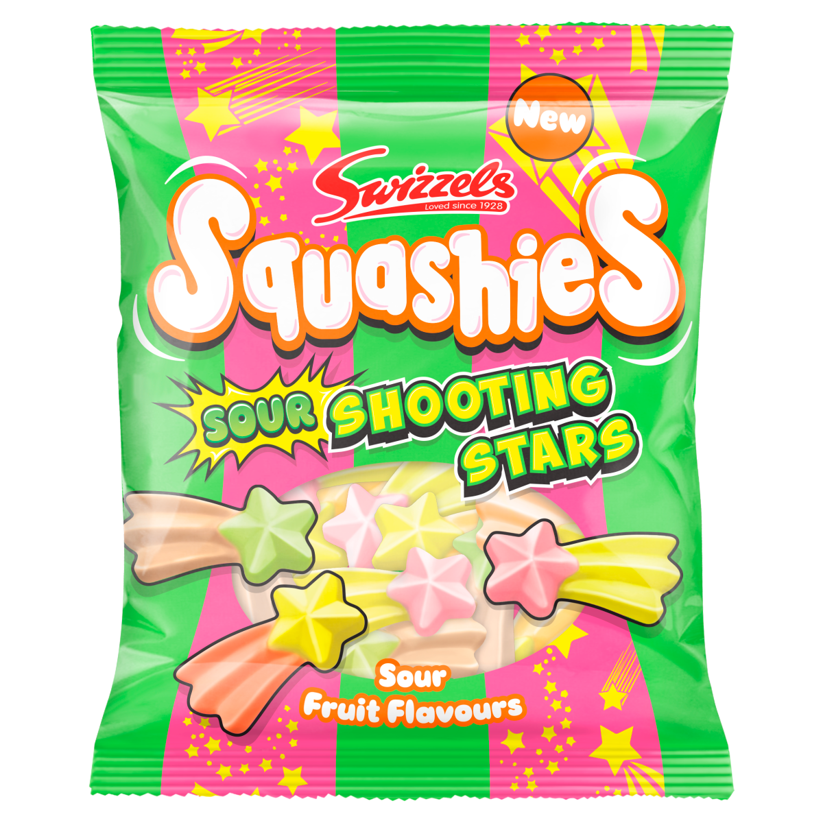 Swizzels Sour Fruit Flavours Squashies 100g