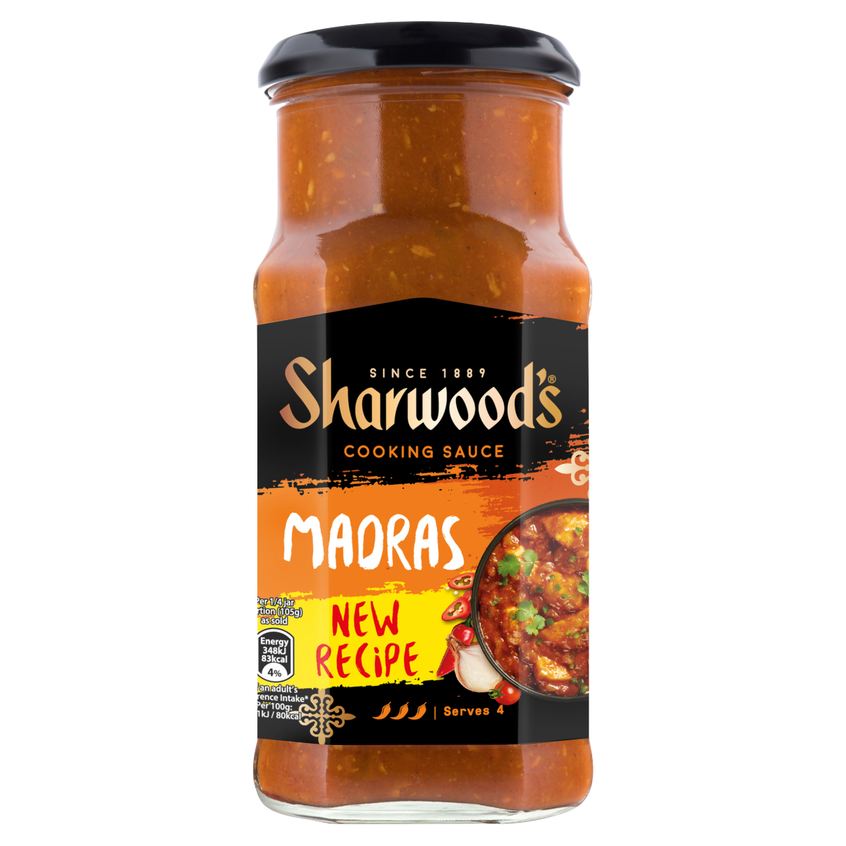 Sharwood’s Madras Hot Curry Sauce 420g