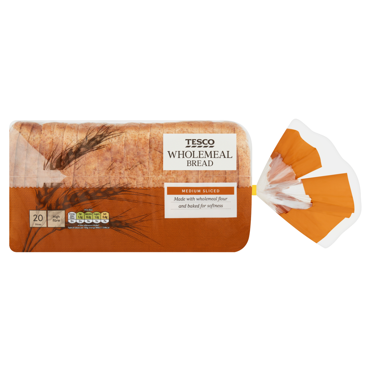 Tesco Wholemeal Bread 800g