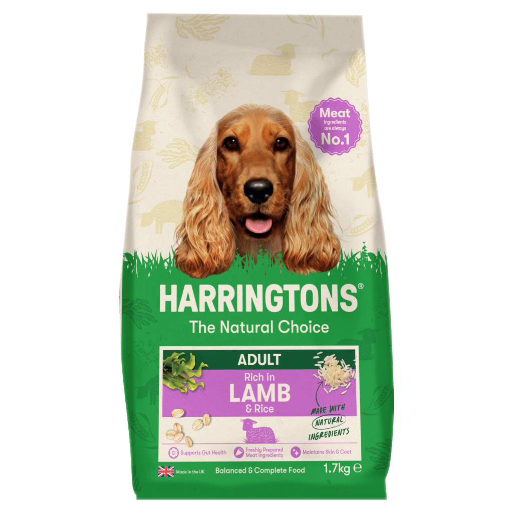 Harringtons Adult Complete Dry Dog Food -Rich in Lamb & Rice, 1.7kg